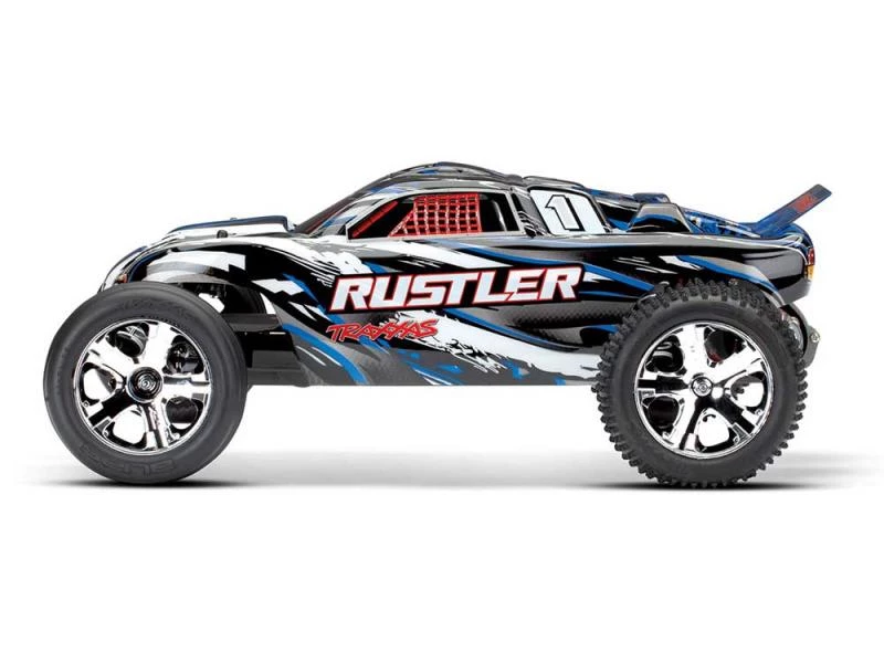 Traxxas Rustler XL-5 ID RTR - Blue 4 Traxxas Rustler XL-5 ID RTR - Blue - Image 2