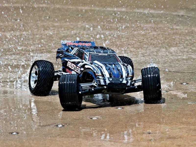 Traxxas Rustler XL-5 ID RTR - Blue 6 Traxxas Rustler XL-5 ID RTR - Blue - Image 4