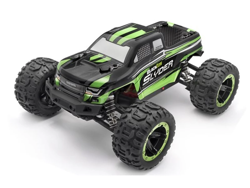 BlackZon Slyder MT 1/16th 4WD Monster Truck - Green 7 BlackZon Slyder MT 1/16th 4WD Monster Truck - Green - Image 5