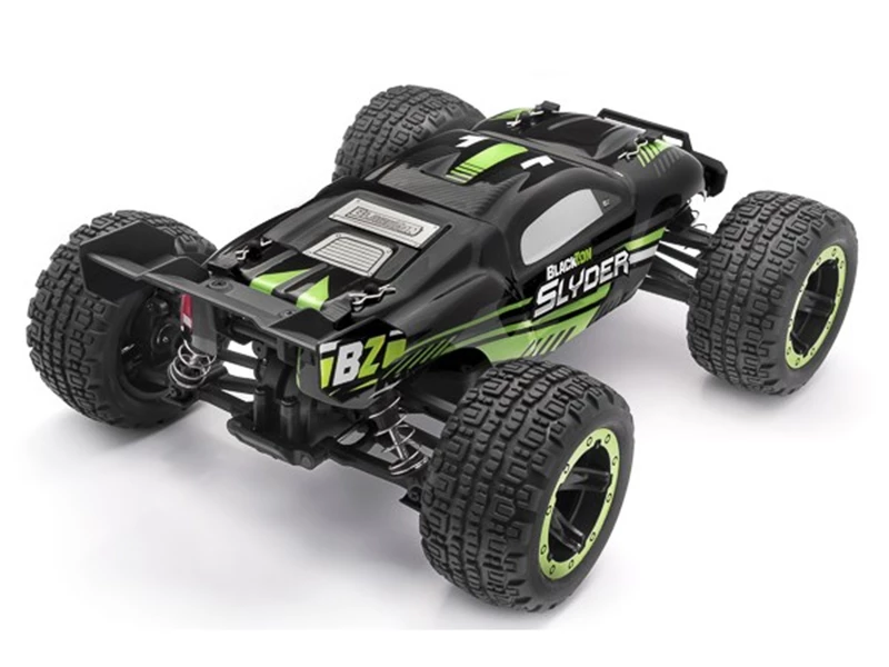 BlackZon Slyder ST 1/16th 4WD Monster Truck - Green 5 BlackZon Slyder ST 1/16th 4WD Monster Truck - Green - Image 3