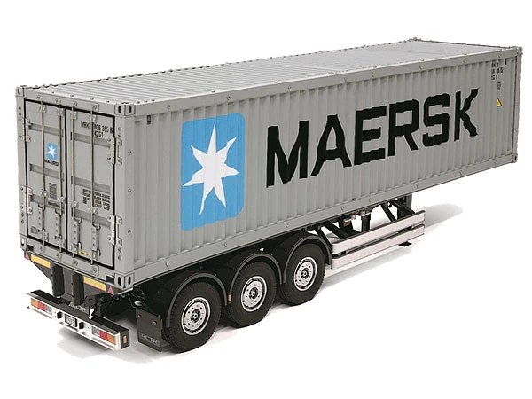 Tamiya 40 Foot Container And Semi Trailer 1/14th Scale 3 Tamiya 40 Foot Container And Semi Trailer 1/14th Scale