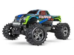Traxxas Stampede 4x4 Brushed XL-5 - Blue With LED