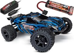Traxxas Rustler 4x4 XL-5 Power Bundle (Blue)