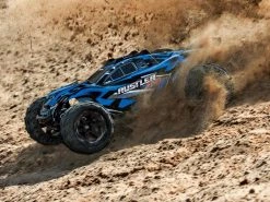 Traxxas Rustler 4x4 XL-5 Power Bundle (Blue) -us-RC Models Sales 2022 67064 1 bluek3