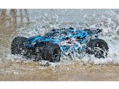 Traxxas Rustler 4x4 XL-5 Power Bundle (Blue) -us-RC Models Sales 2022 67064 1 bluek4