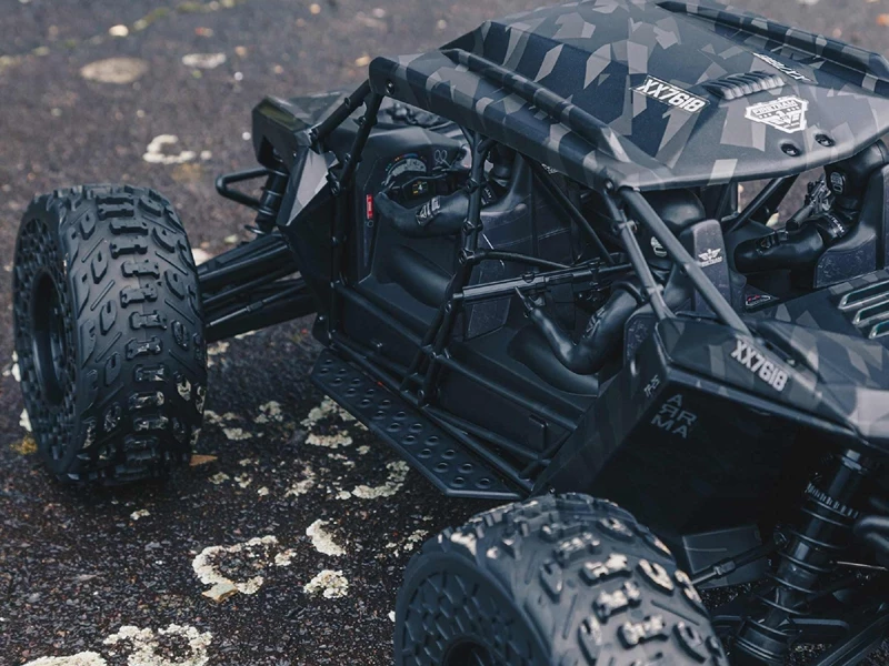 Arrma 1/7 FIRETEAM 6S 4WD BLX Speed Assault Vehicle RTR Black 12 Arrma 1/7 FIRETEAM 6S 4WD BLX Speed Assault Vehicle RTR Black - Image 10