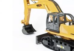 HuiNa 1/16 Scale RC Excavator 2.4g 11ch W/die Cast Bucket -us-RC Models Sales 2022 HUI CY1510 3