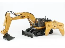 HuiNa 1/16 Scale RC Excavator 2.4g 11ch W/die Cast Bucket -us-RC Models Sales 2022 HUI CY1510 5