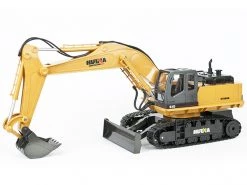 HuiNa 1/16 Scale RC Excavator 2.4g 11ch W/die Cast Bucket -us-RC Models Sales 2022 HUI CY1510 6