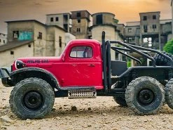 ROC Hobby 1/18 Atlas 6X6 RTR Scale Crawler - Red -us-RC Models Sales 2022 RCH ROC002RTR RED 4