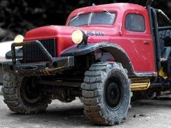 ROC Hobby 1/18 Atlas 6X6 RTR Scale Crawler - Red -us-RC Models Sales 2022 RCH ROC002RTR RED 5