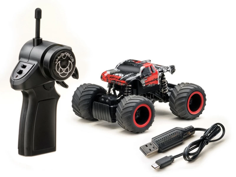Absima 1:32 Mini Racer RTR Big Foot - Red 6 Absima 1:32 Mini Racer RTR Big Foot - Red - Image 4