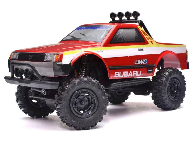 Carisma Scale Adventure MSA-1E Subaru Brat RTR Micro Scale Truck - Red 3 Carisma Scale Adventure MSA-1E Subaru Brat RTR Micro Scale Truck - Red