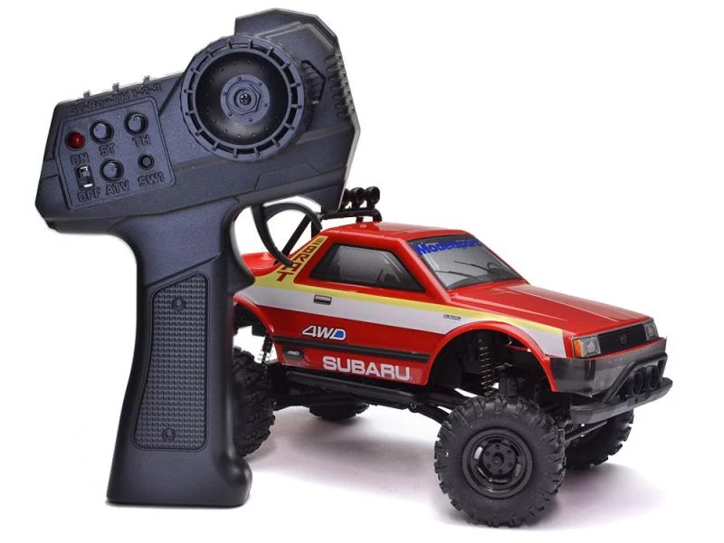 Carisma Scale Adventure MSA-1E Subaru Brat RTR Micro Scale Truck - Red 7 Carisma Scale Adventure MSA-1E Subaru Brat RTR Micro Scale Truck - Red - Image 5