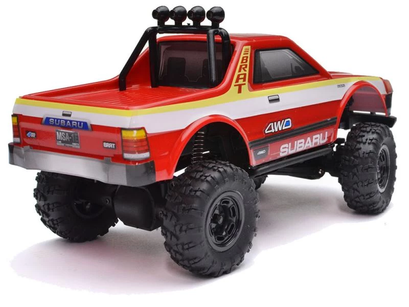 Carisma Scale Adventure MSA-1E Subaru Brat RTR Micro Scale Truck - Red 6 Carisma Scale Adventure MSA-1E Subaru Brat RTR Micro Scale Truck - Red - Image 4