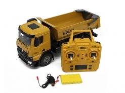 HuiNa Tipper DumpTruck 2.4G 10CH With Die Cast Cab And Dump Bed -us-RC Models Sales 2022 cy1582 4