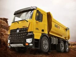 HuiNa Tipper DumpTruck 2.4G 10CH With Die Cast Cab And Dump Bed -us-RC Models Sales 2022 cy1582 5