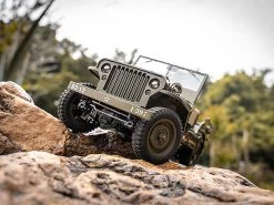 ROC Hobby 1941 Willys MB 1/12 Scaler RTR -us-RC Models Sales 2022 fms11201rtr 12