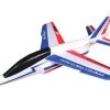 FMS RC Products 600mm Free Flight Alpha Glider Kit - Blue/ Red -us-RC Models Sales 2022 fs0174r