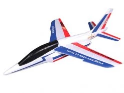 FMS RC Products 600mm Free Flight Alpha Glider Kit - Blue/ Red