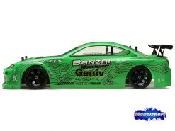 FTX Banzai 1/10th Scale 4WD RTR RC Car Brushed Electric Street Drift Car - Green -us-RC Models Sales 2022 ftx5526g modelsport copyright 2