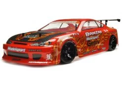 FTX Banzai 1/10th Scale 4WD RTR RC Car Brushed Electric Street Drift Car - Red
