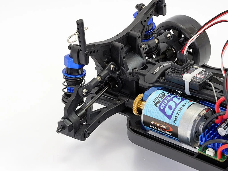 FTX Banzai 1/10th Scale 4WD RTR RC Car Brushed Electric Street Drift Car - Red 12 FTX Banzai 1/10th Scale 4WD RTR RC Car Brushed Electric Street Drift Car - Red - Image 10