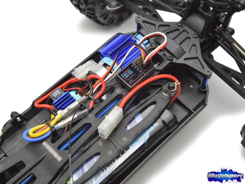 FTX Carnage 2.0 1/10 Brushed Truck 4wd RTR - Blue 7 FTX Carnage 2.0 1/10 Brushed Truck 4wd RTR - Blue - Image 5