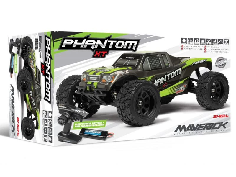 Maverick Phantom XT 1/10 Brushed Monster Truck 8 Maverick Phantom XT 1/10 Brushed Monster Truck - Image 6