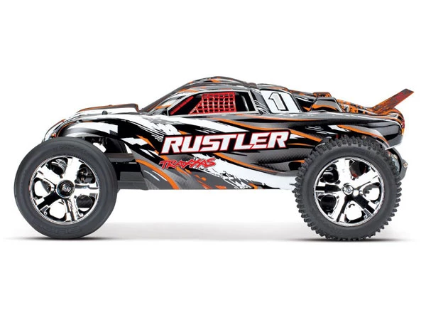 Traxxas Rustler XL-5 ID RTR - Orange 4 Traxxas Rustler XL-5 ID RTR - Orange - Image 2
