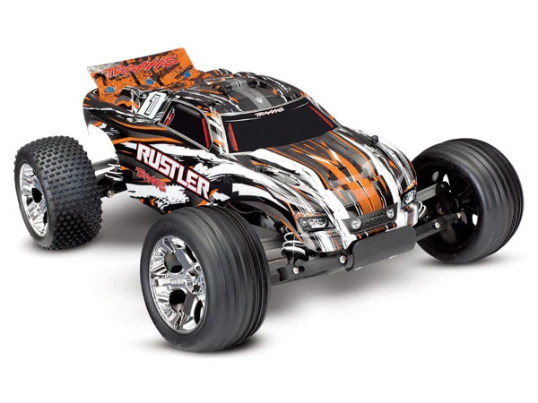 Traxxas Rustler XL-5 ID RTR - Orange 3 Traxxas Rustler XL-5 ID RTR - Orange