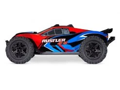 Traxxas Rustler 4x4 XL-5 Power Bundle - Red With LED -us-RC Models Sales 2022 tra67064 61red 02