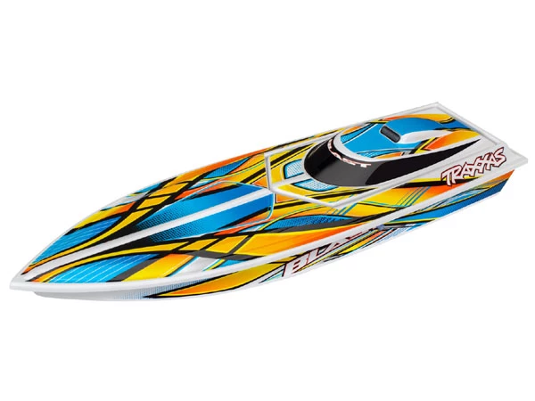 Traxxas Blast High-Performance Electric Race Boat - Orange 4 Traxxas Blast High-Performance Electric Race Boat - Orange - Image 2