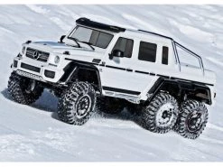 Traxxas Mercedes-Benz G 63 AMG TRX-6 6x6 1/10 Crawler - White 15 Traxxas Mercedes-Benz G 63 AMG TRX-6 6x6 1/10 Crawler - White -us-RC Models Sales 2022 trx88096 4 white n 2